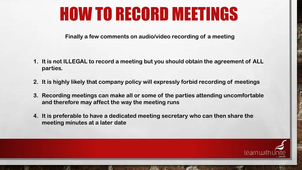 how to record meetings 2