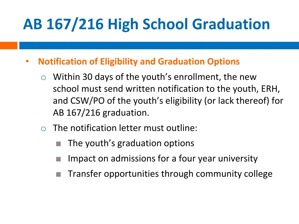 ab 167 216 high school graduation 2