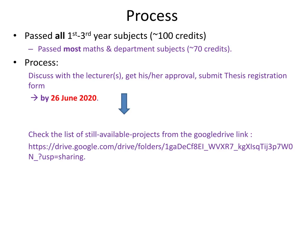 process