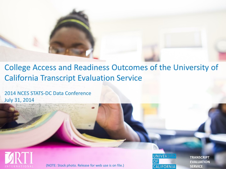 college access and readiness outcomes