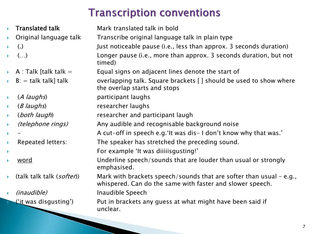 translated talk original language talk a talk