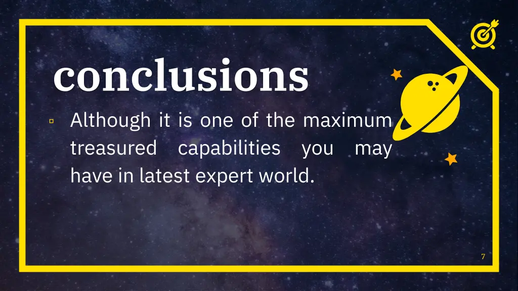 conclusions although it is one of the maximum