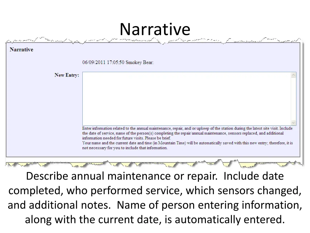 narrative