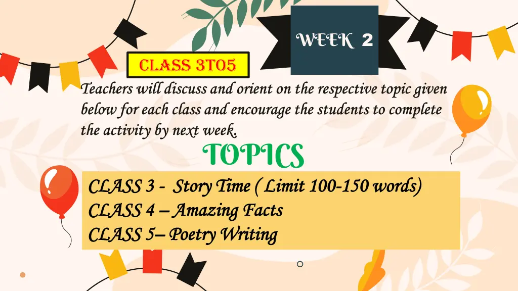 week 2