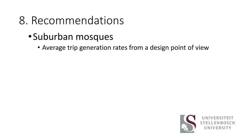 8 recommendations suburban mosques average trip