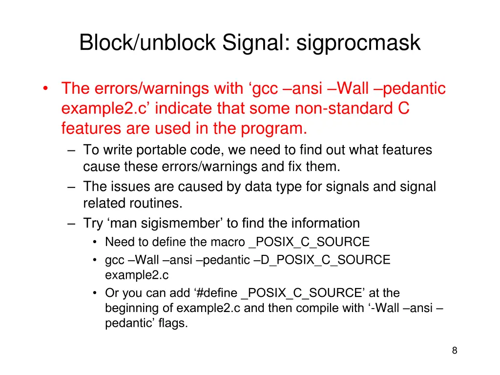 block unblock signal sigprocmask 1