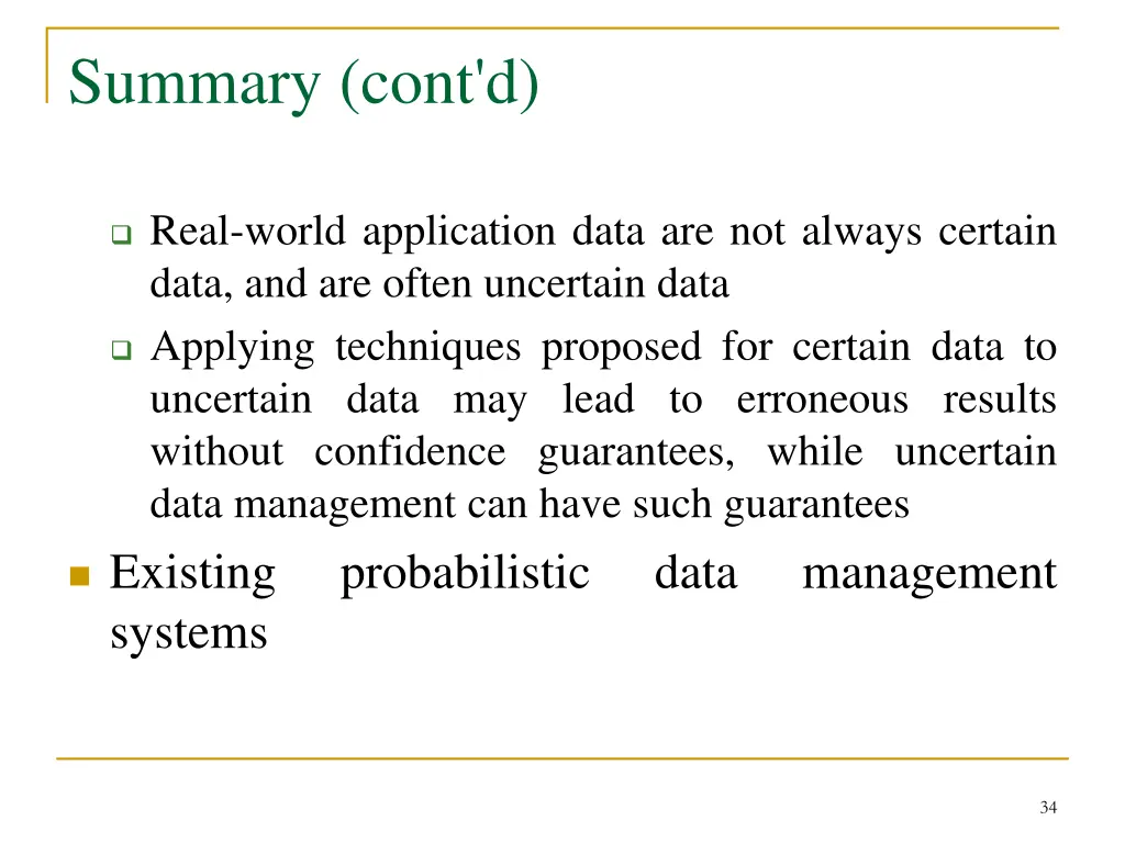 summary cont d 1