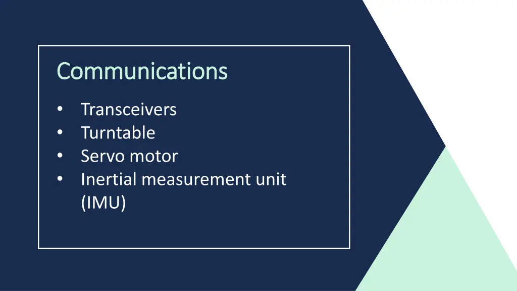 communications communications