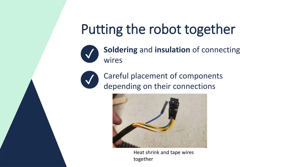 putting the robot together putting the robot 1