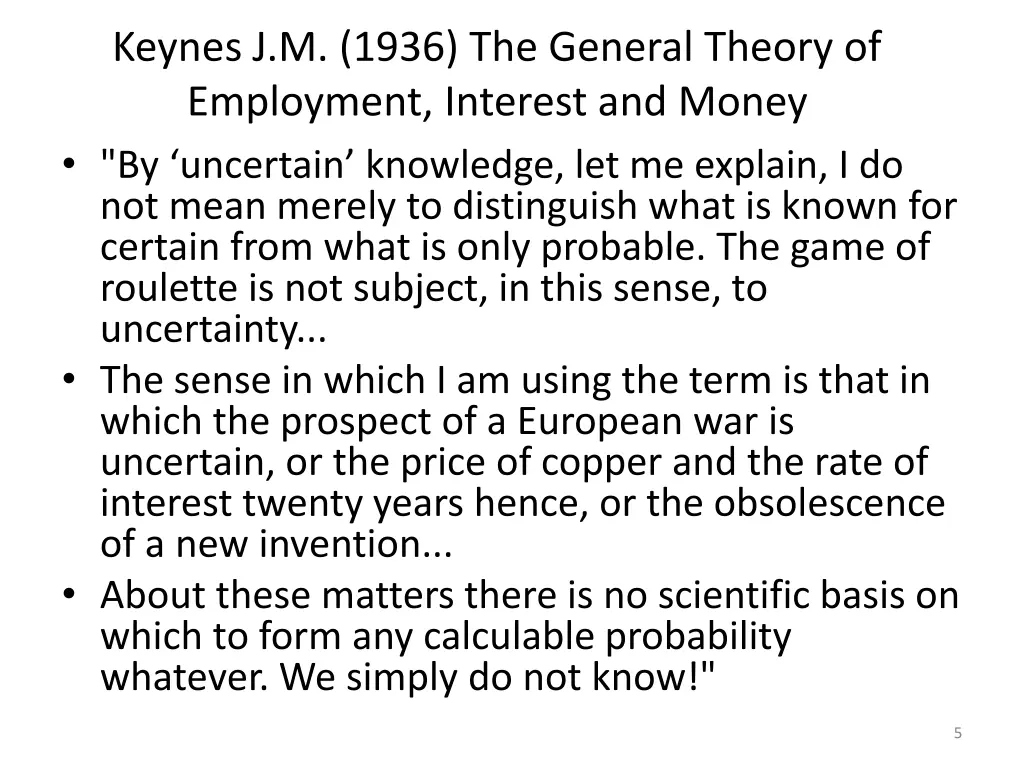 keynes j m 1936 the general theory of employment