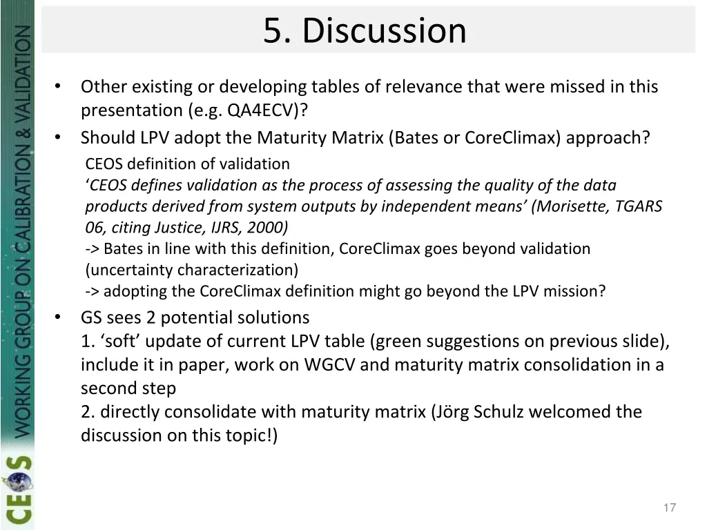 5 discussion