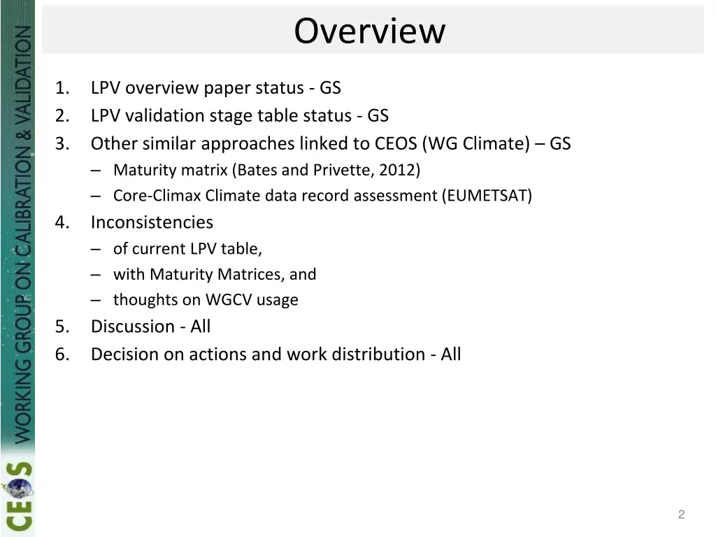 overview