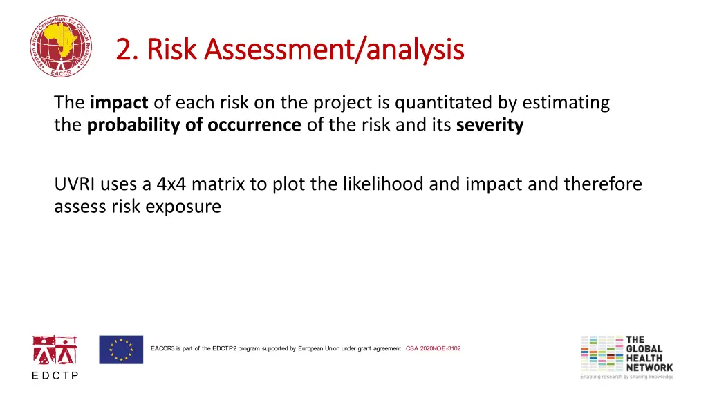 2 risk assessment analysis 2 risk assessment