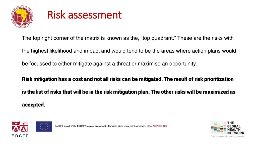 risk assessment risk assessment