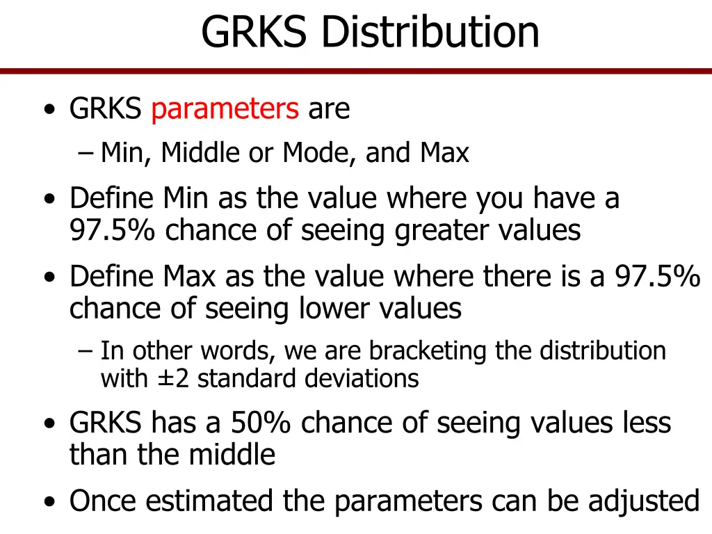 grks distribution