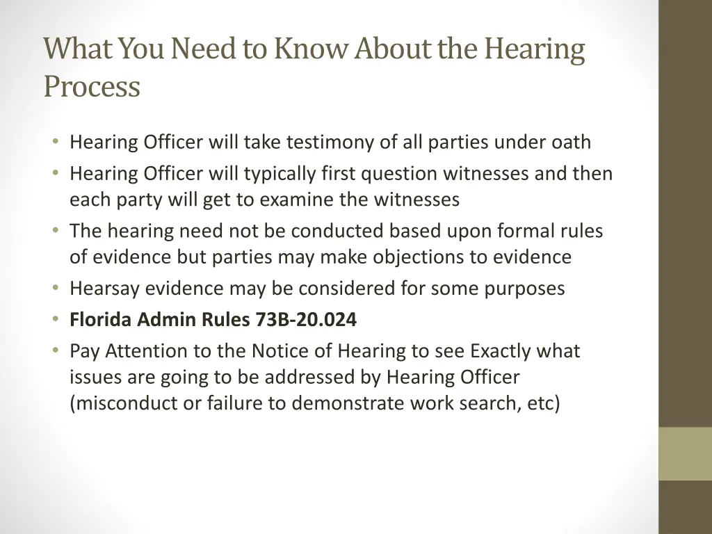 what you need to know about the hearing process 2