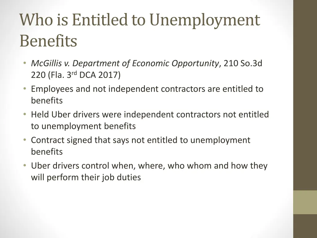 who is entitled to unemployment benefits