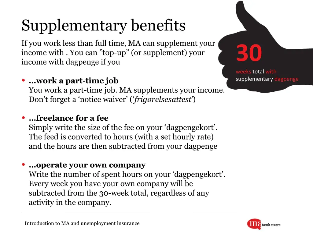 supplementary benefits