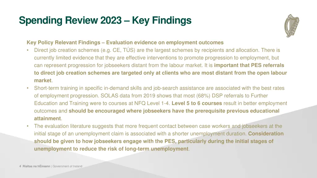 spending review 2023 key findings 1
