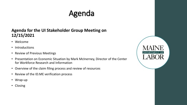 agenda agenda