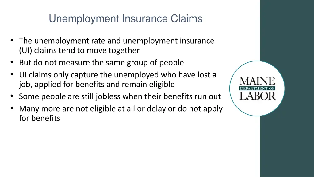 unemployment insurance claims