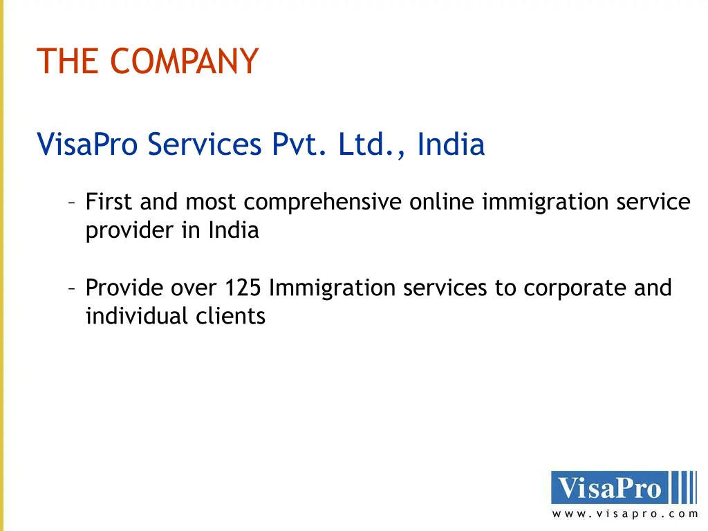 the company 1
