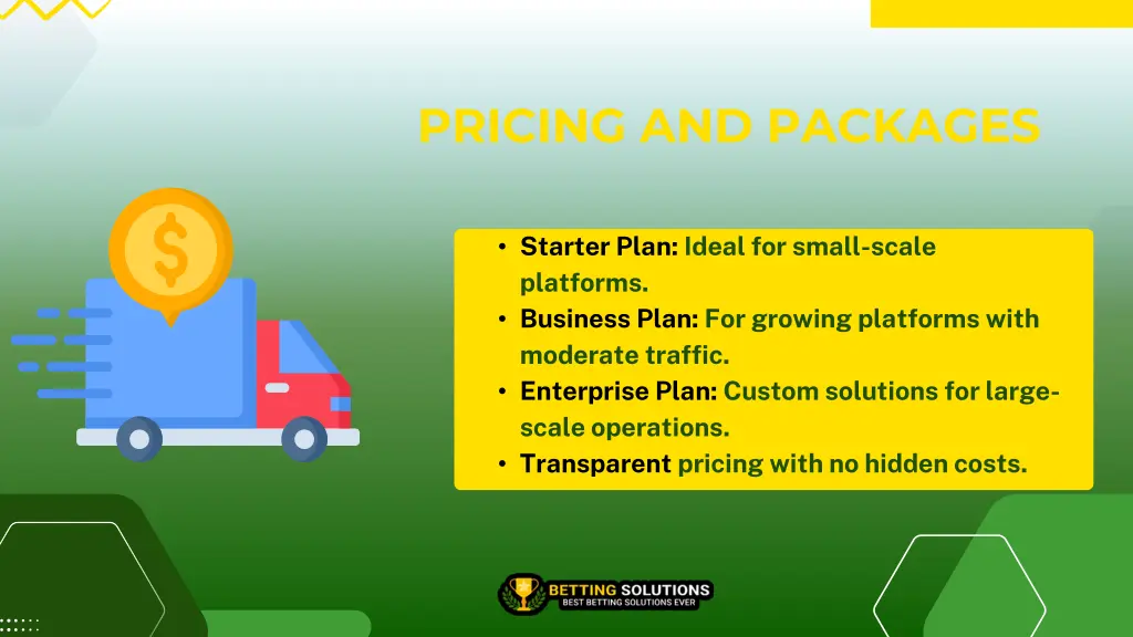 pricing and packages