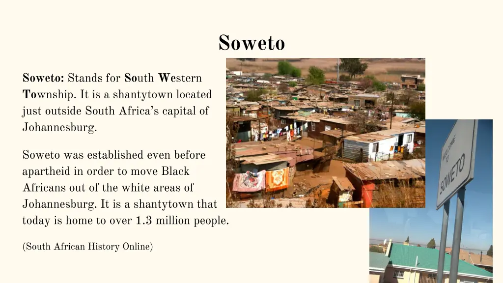 soweto