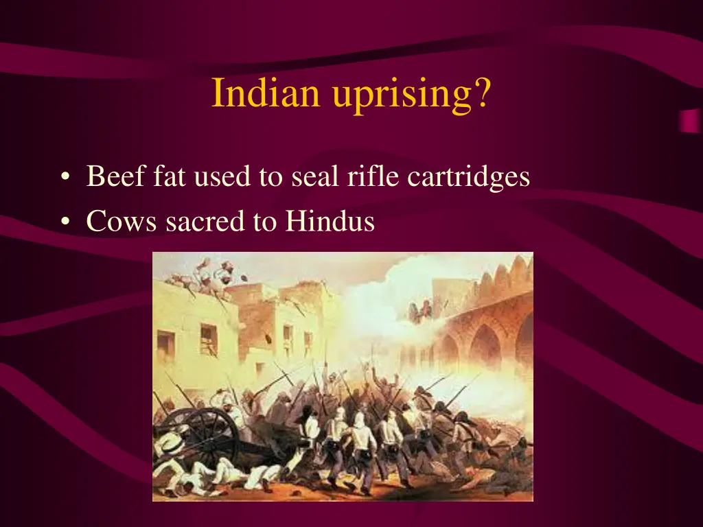 indian uprising