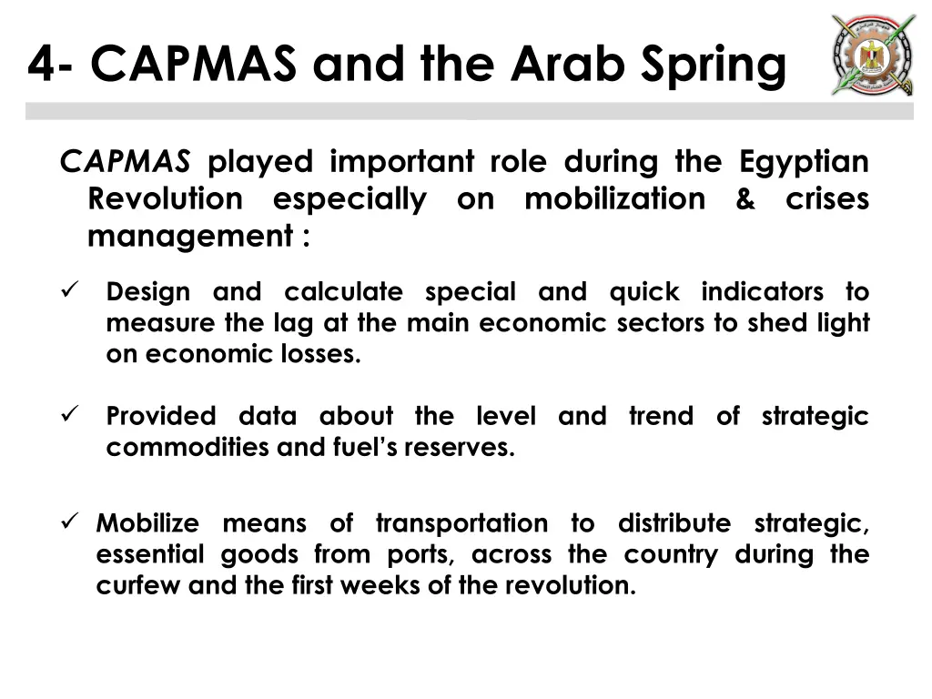 4 capmas and the arab spring