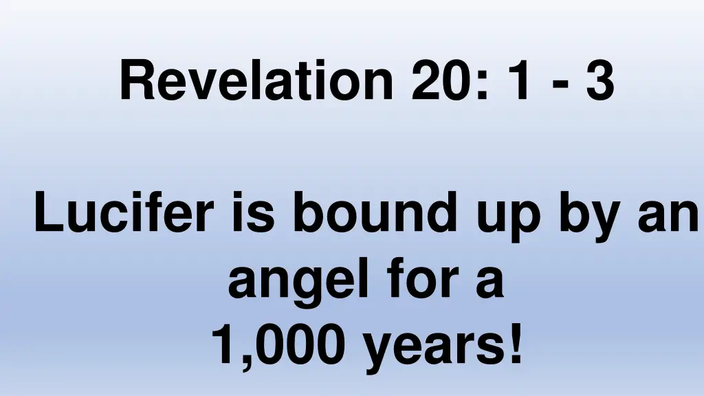revelation 20 1 3