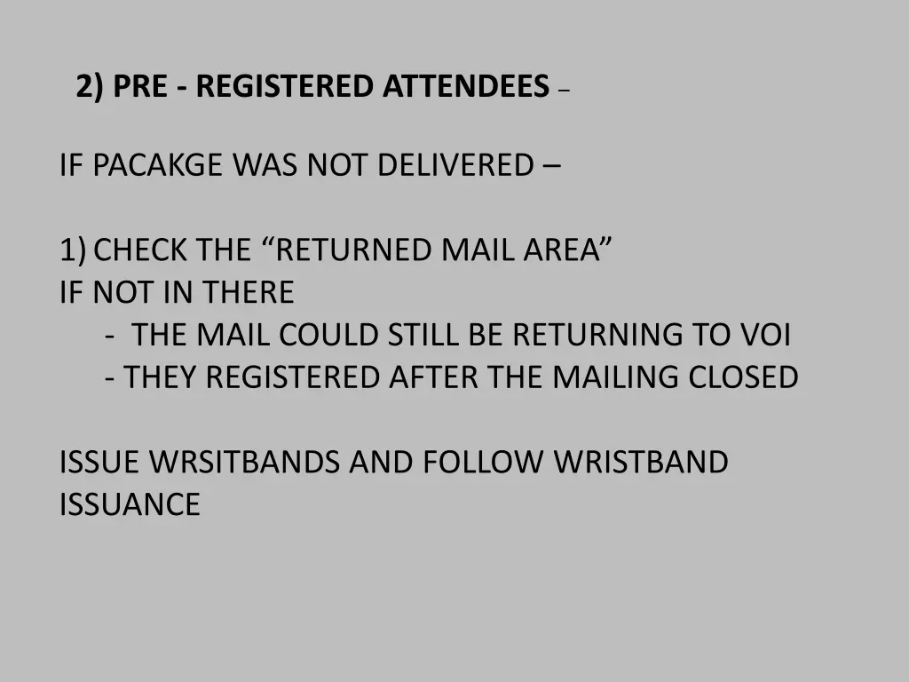 2 pre registered attendees 2
