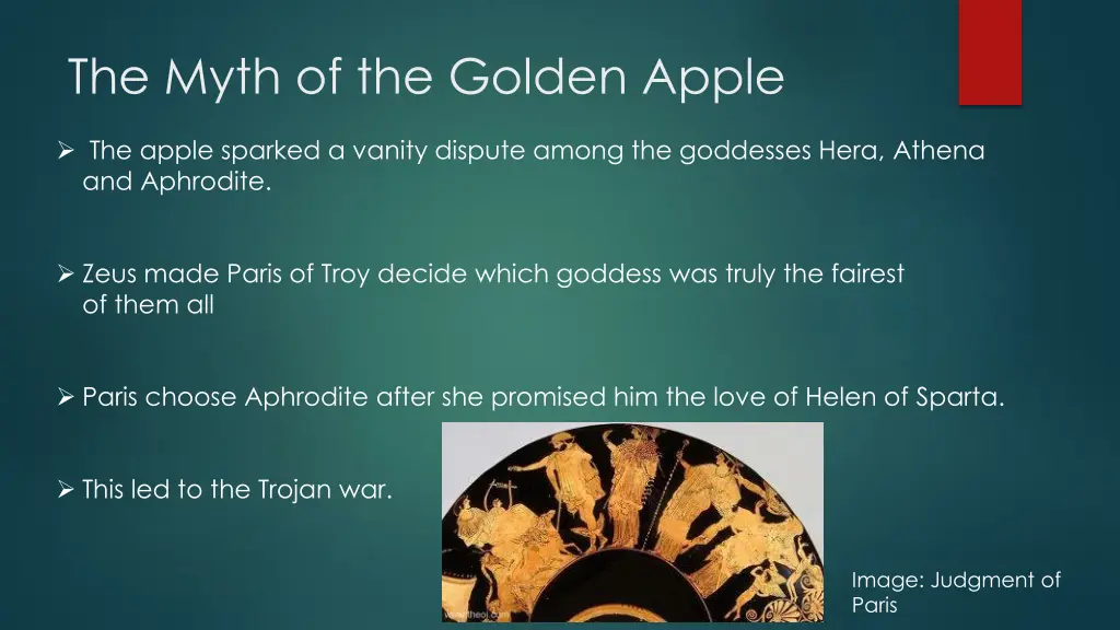 the myth of the golden apple