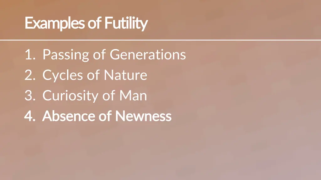 examples of futility examples of futility