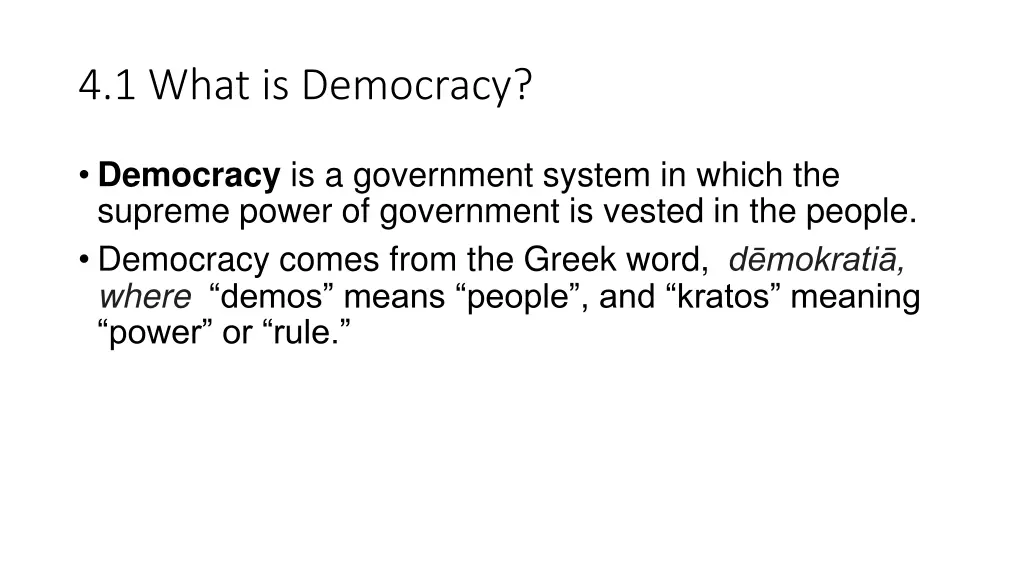 4 1 what is democracy