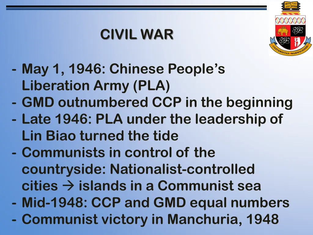 civil war