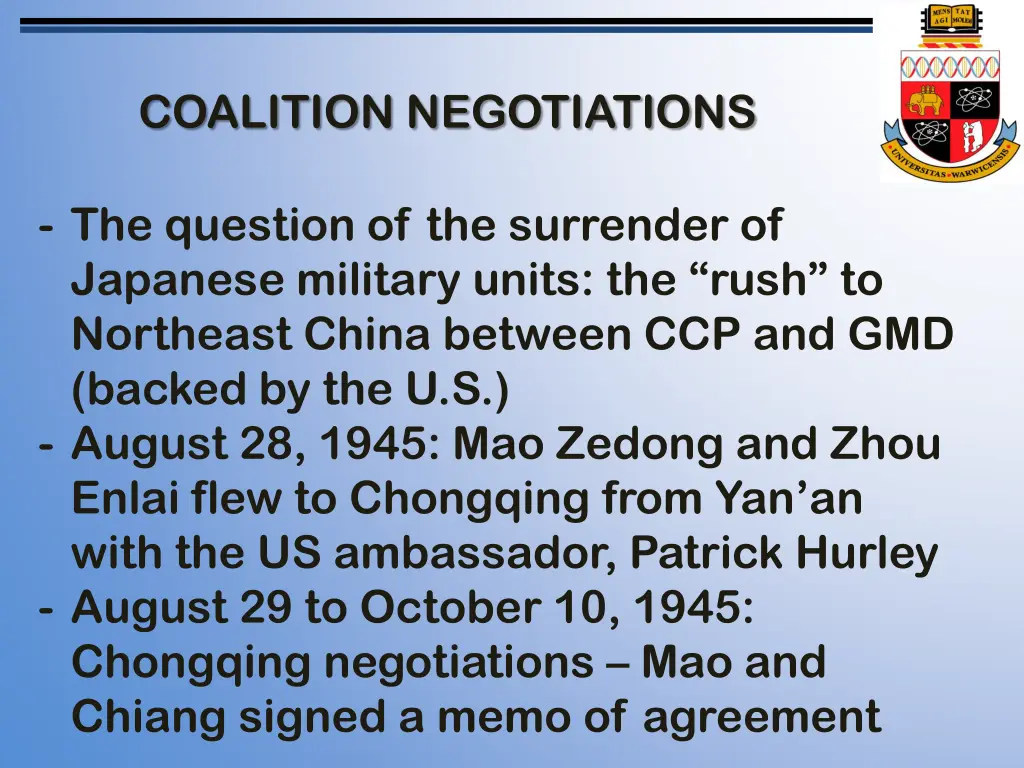 coalition negotiations