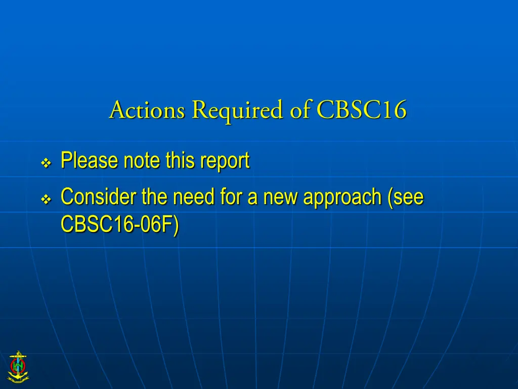 please note this report
