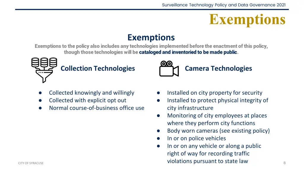 surveillance technology policy and data 7