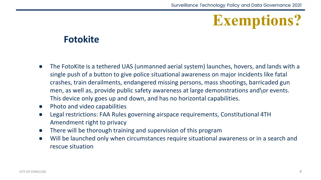surveillance technology policy and data 8