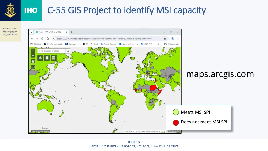 c c 55 gis project to identify msi capacity 1