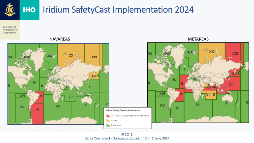 iridium safetycast implementation 2024 iridium
