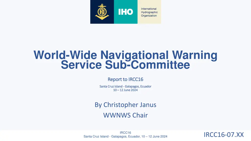 world wide navigational warning service