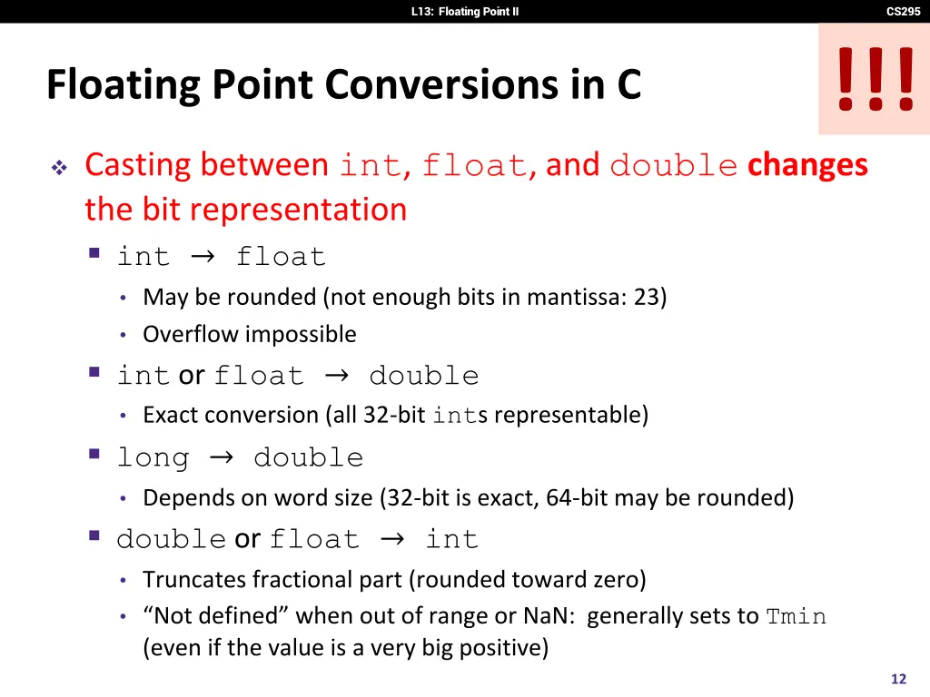l13 floating point ii 11