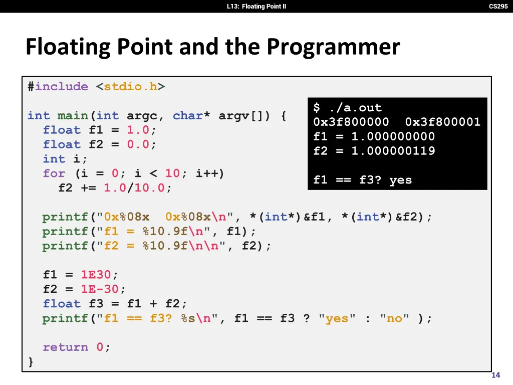 l13 floating point ii 13