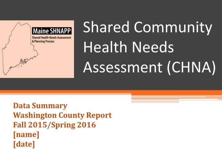 shared community health needs assessment chna