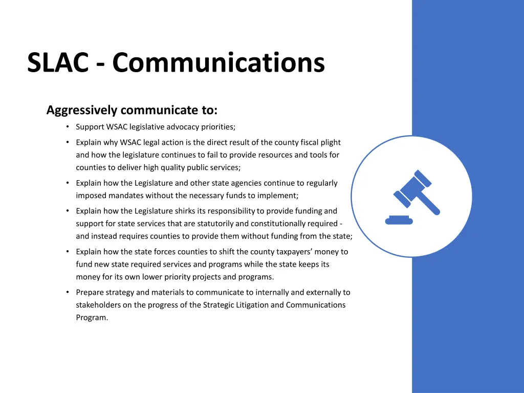 slac communications