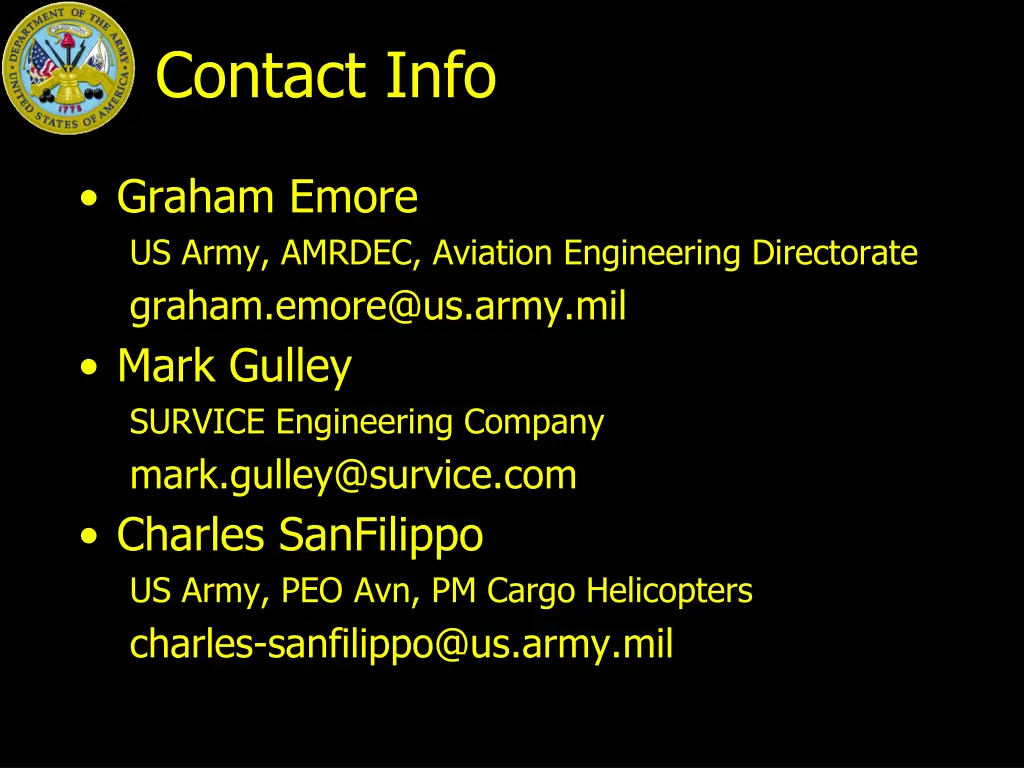 contact info