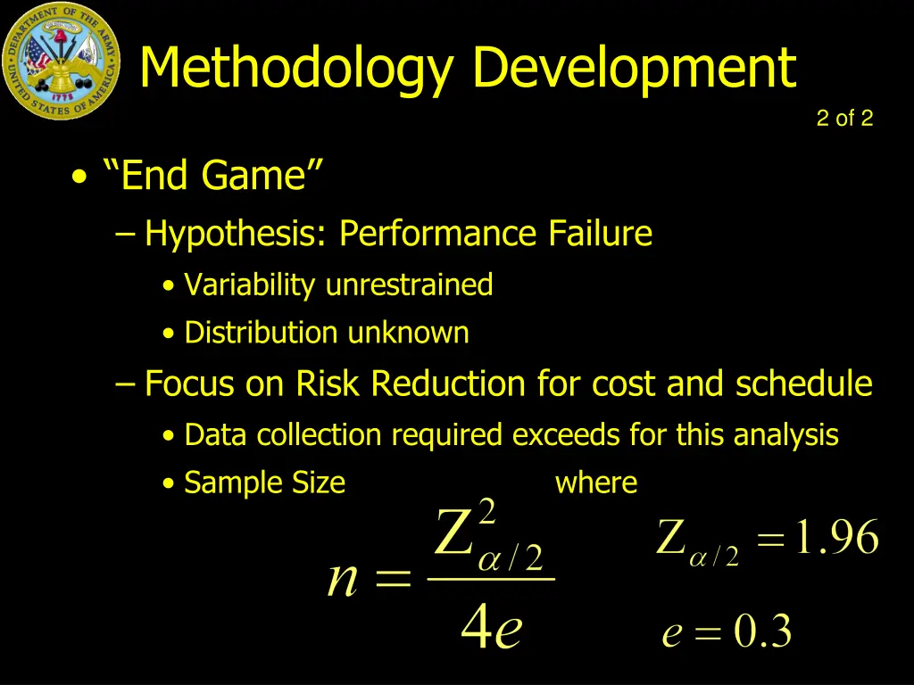 methodology development 1