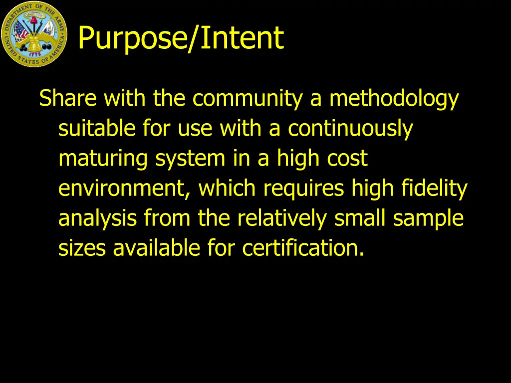 purpose intent